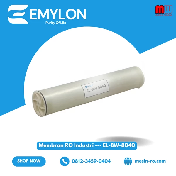Brackish Water Industrial RO Membrane --- EL-BW-8040
