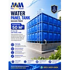 Water Panel Tank Bahan Fiber Kapasitas 50 m3 / PT-EL-50 / GRP Panel Tank 1