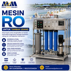 Mesin RO - Solusi Pengolahan Air Tambak Udang Modern