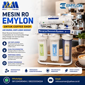 Mesin RO Emylon - Sistem Pengolahan Air untuk Cafe dan Restoran
