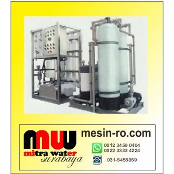 SEA WATER MAKER BECOME A 30000 LITER CAPACITY PER DAY