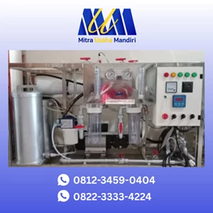 MESIN RO AIR ASIN MENJADI AIR TAWAR KAPASITAS 5000 LPD
