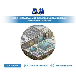 Cara Kerja IPAL MBG dalam Mengolah Limbah Dapur Skala Besar