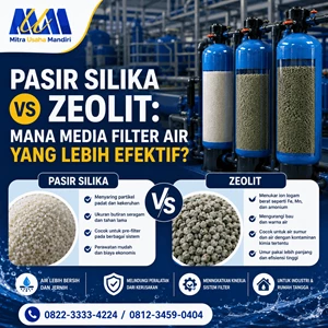 Pasir Silika vs Zeolit: Mana Media Filter Air yang Lebih Efektif?