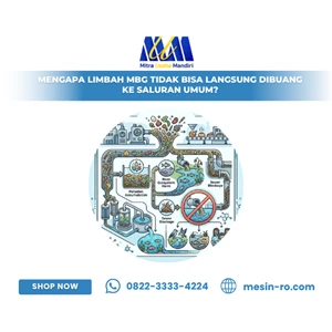 Mengapa Limbah MBG Tidak Bisa Langsung Dibuang ke Saluran Umum?