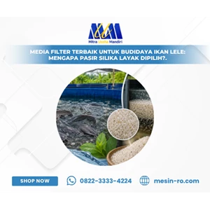 Media Filter Terbaik untuk Budidaya Ikan Lele: Mengapa Pasir Silika Layak Dipilih?