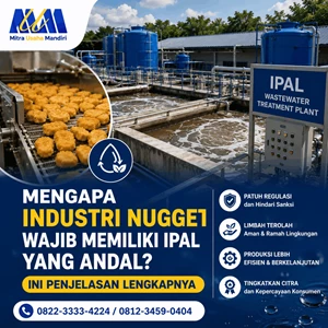 Mengapa Industri Nugget Wajib Memiliki IPAL yang Andal? Ini Penjelasan Lengkapnya